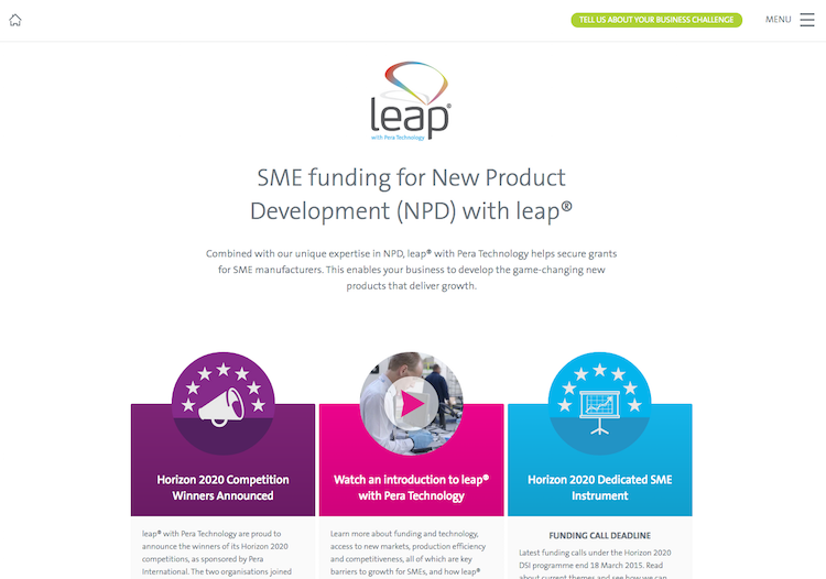 Leap Website